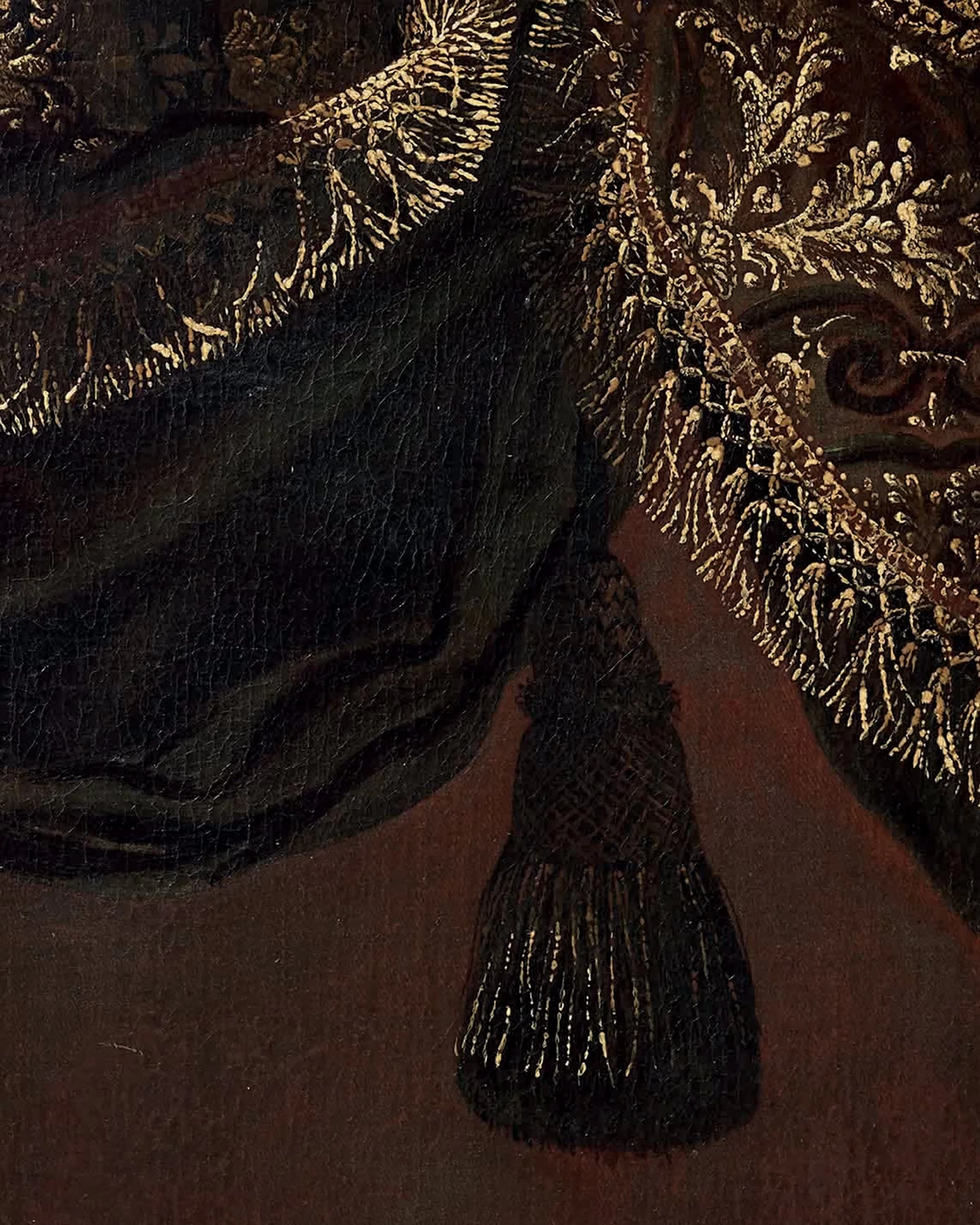 Dettaglio di tendaggio